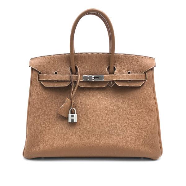 borsa-herm&egrave;s-birkin-35-gold-togo-usata