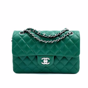 borsa-chanel-classica-23-verde-argento