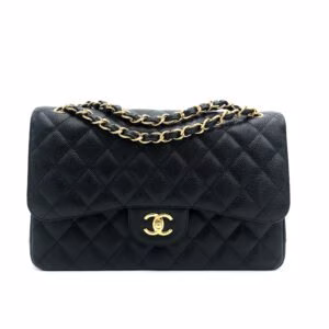 chanel-timeless-black-caviar-bag-second-hand
