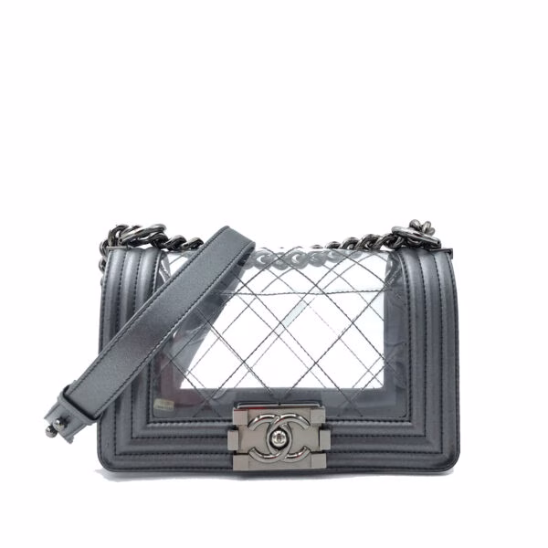 borsa-chanel-boy-pvc-usata