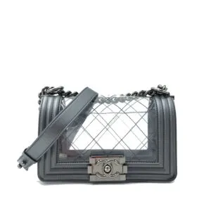 chanel-mini-boy-bag-pvc-second-hand