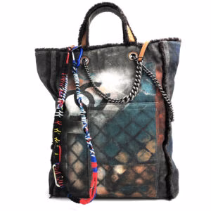 chanel-graffiti-tote-bag-second-hand