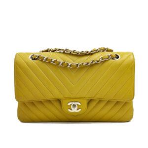 borsa-chanel-media-gialla-chevron