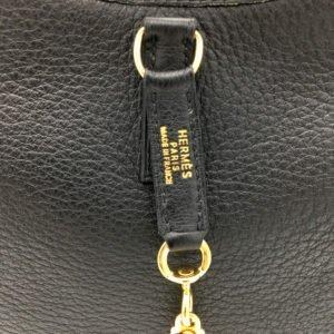 Hermes-borsa-usata-trim-nera-logo