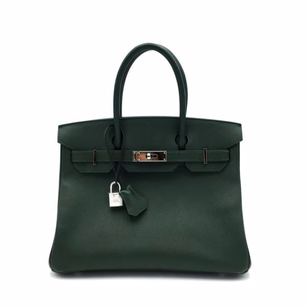 borsa-herm&egrave;s-birkin30-verde-usata