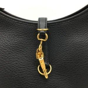 Borsa-hermes-usata-trim-nera-chiusura