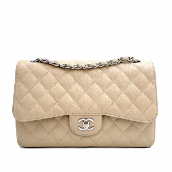 chanel-timeless-jumbo-bag-beige-caviar