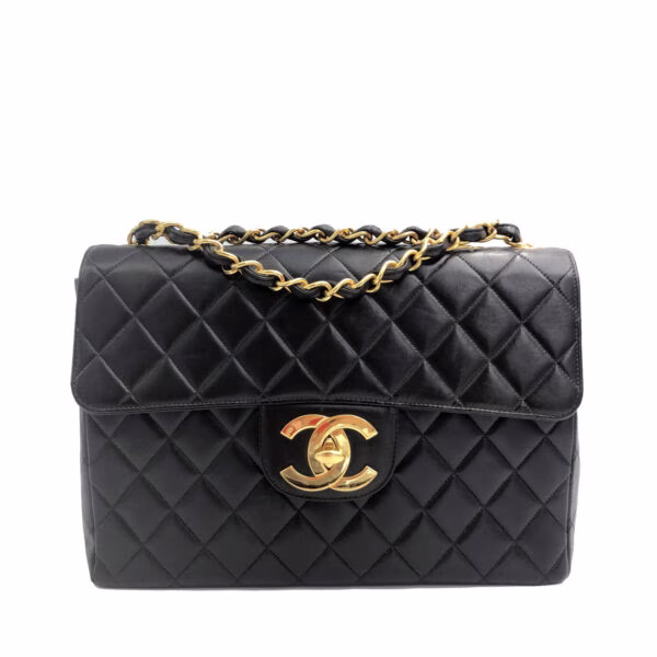 borsa-chanel-timeless-jumbo-big-logo-vintage