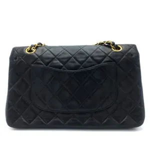 Borsa-chanel-timeless-vintage-nera-media-retro