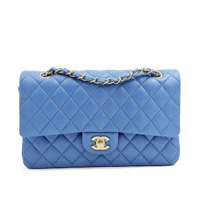 borsa-chanel-classica-azzurra-usata