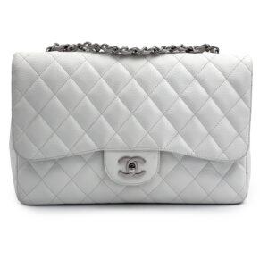 borsa-chanel-jumbo-bianca