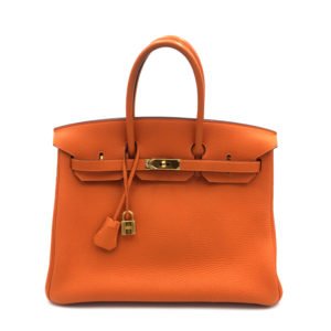hermès-birkin-35-bag-orange-togo-leather-second-hand