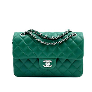 borsa-chanel-classica-23-verde-argento