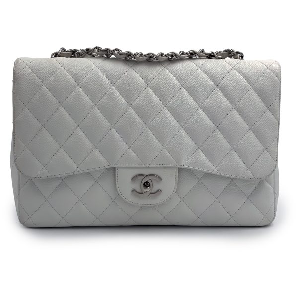 borsa-chanel-jumbo-caviar-bianca